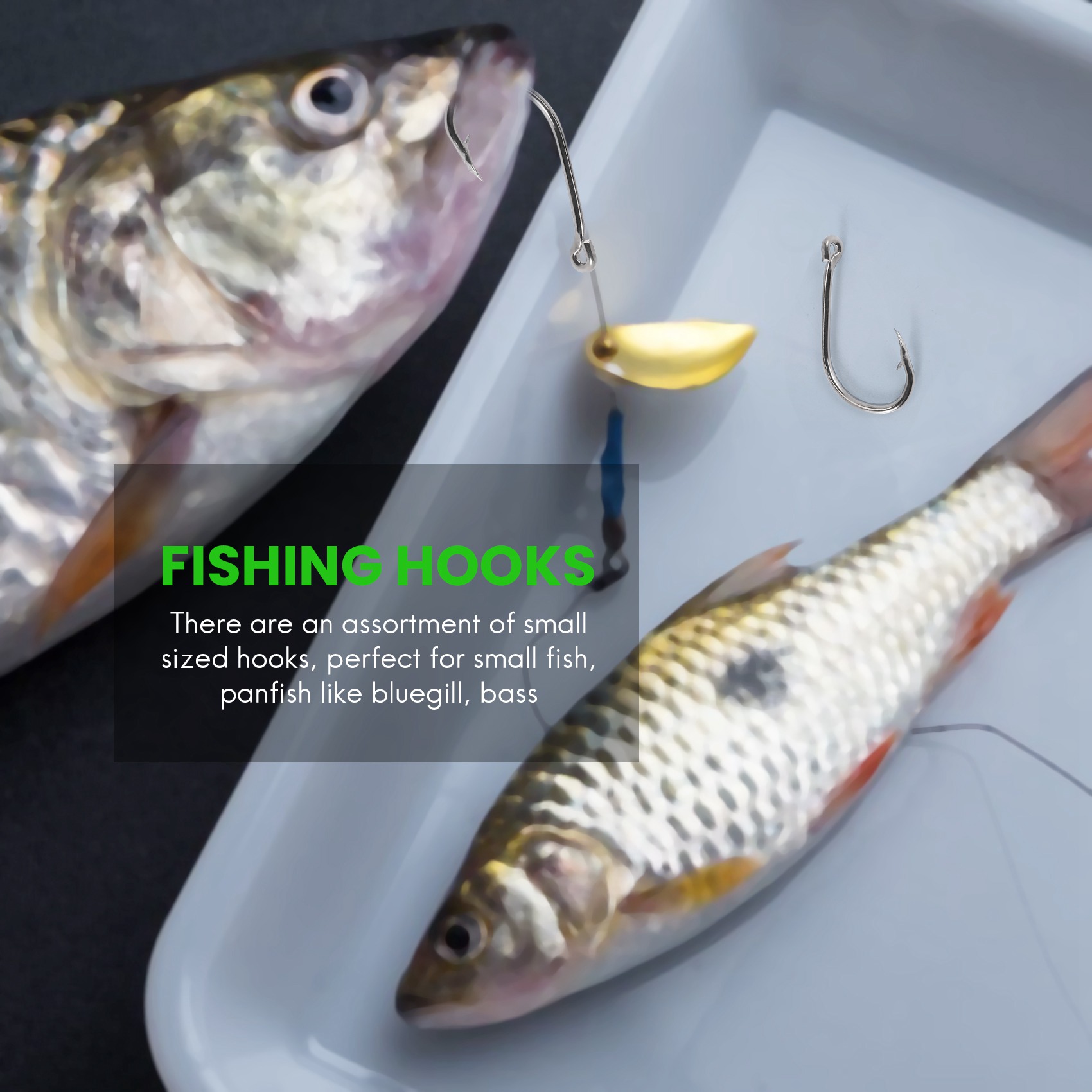 Yeni gelen 500 Adet/Set Karışı - Fishing Hook Size incelemesi ve fiyatı