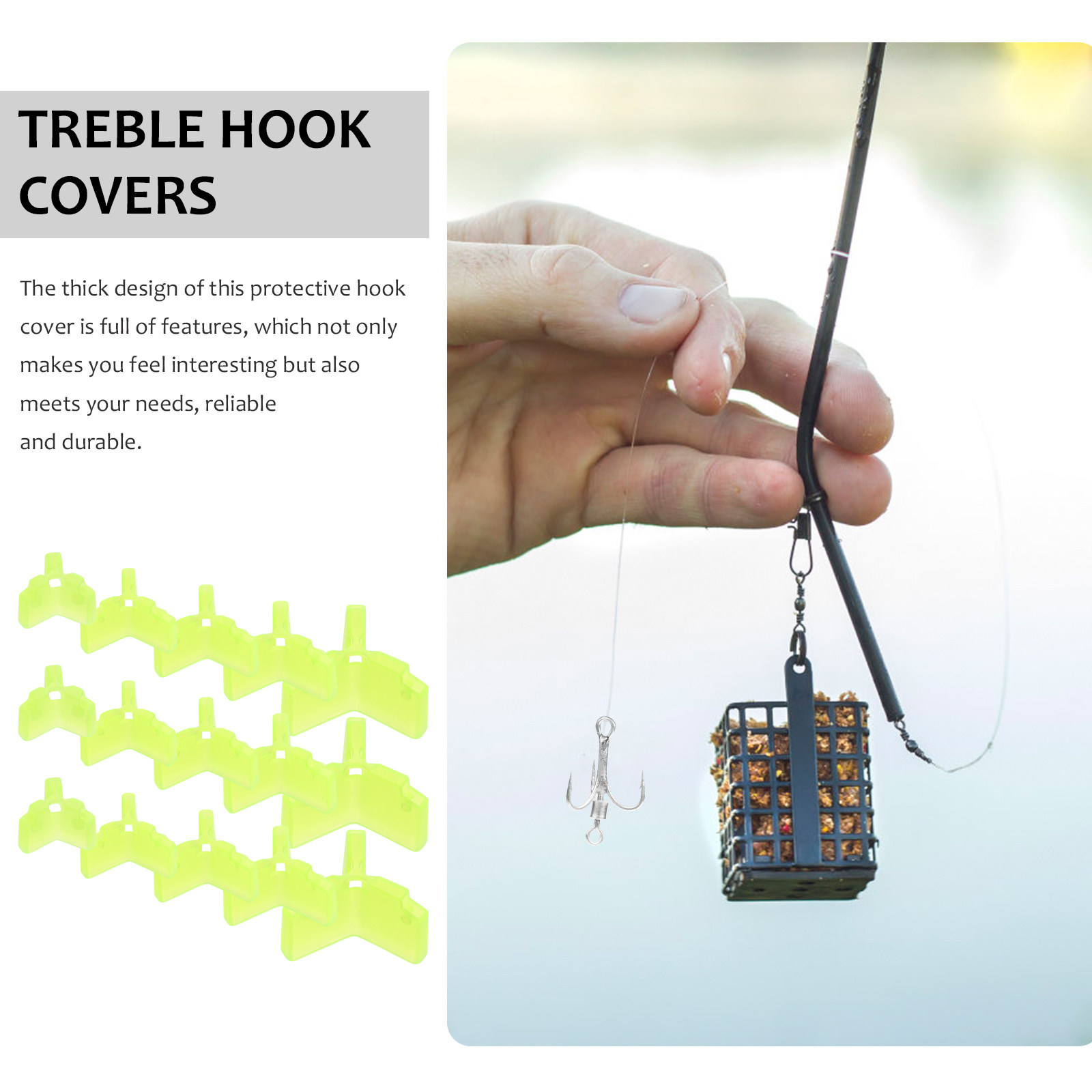 100 Adet Balıkçılık Yemleri İç - Fishing Hook Treble incelemesi ve fiyatı