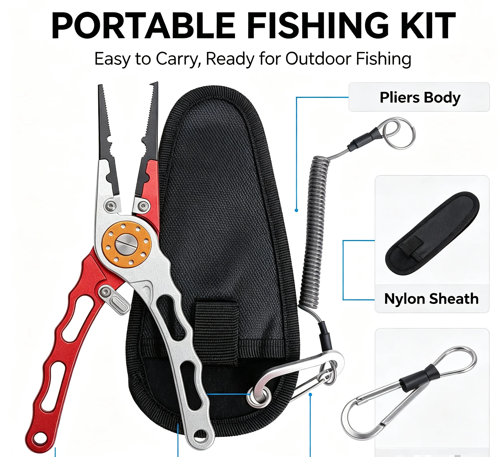 Alüminyum Alaşımlı Uzun Saplı  - Fishing Hook Remover incelemesi ve fiyatı