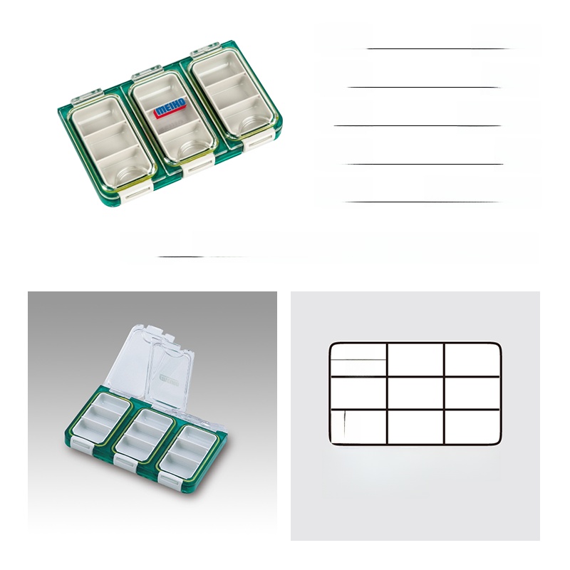Meiho Balıkçılık Kutusu, Küçük - Fishing Hook Box incelemesi ve fiyatı