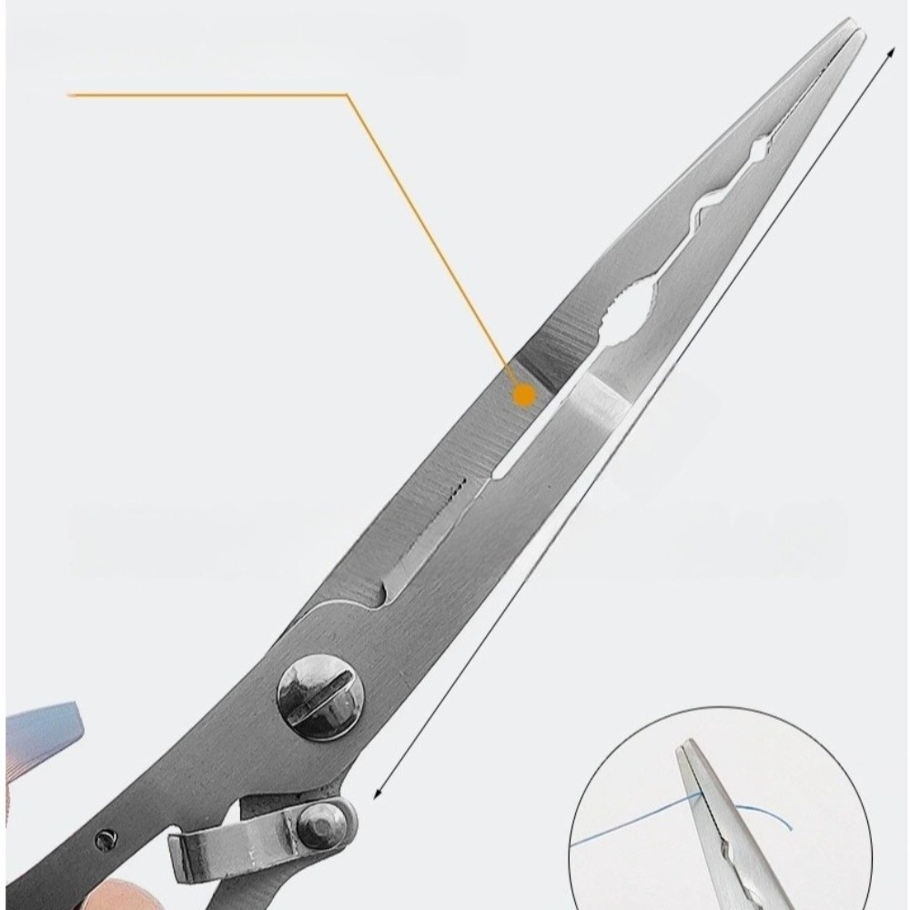 3CR13 Çelik Balıkçılık Pensesi - Fishing Hook Size incelemesi ve fiyatı