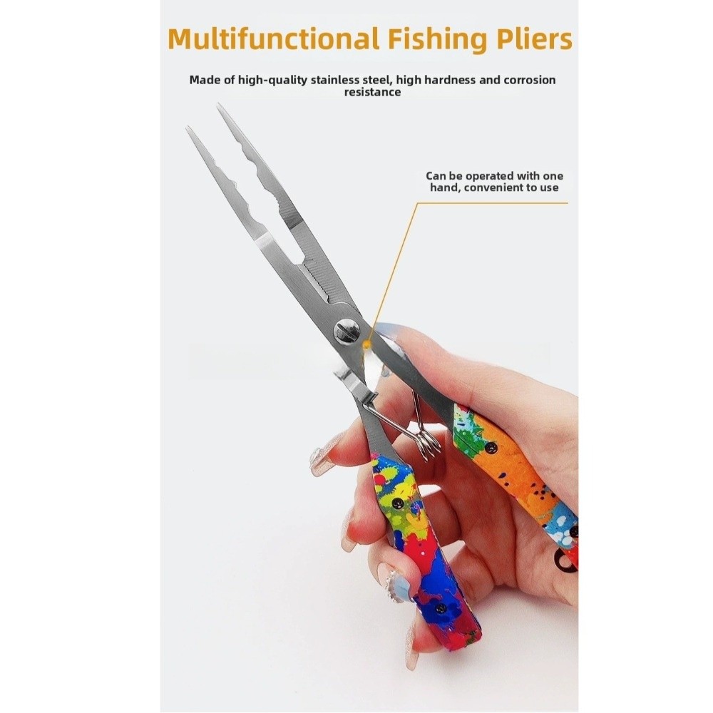 3CR13 Çelik Balıkçılık Pensesi - Fishing Hook Size incelemesi ve fiyatı